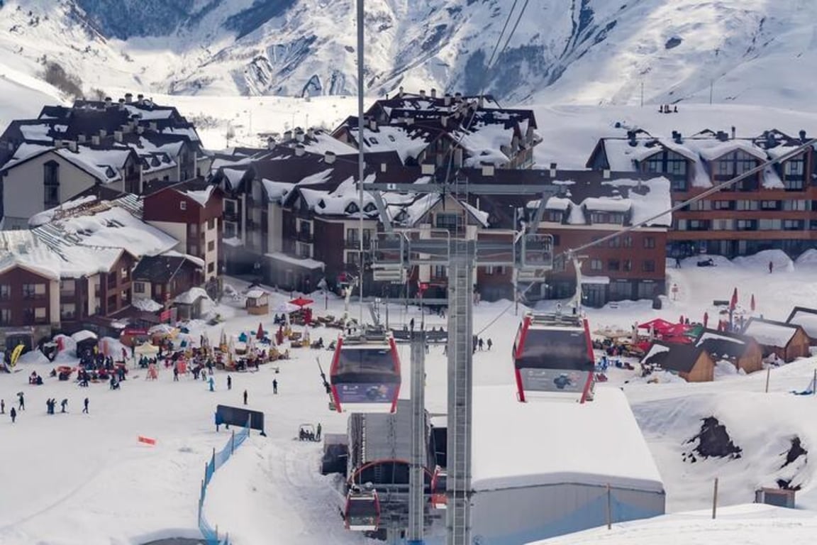 Грузинский курорт Гудаури. Фото: madloba.info