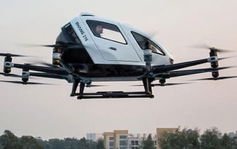 Беспилотное аэротакси заработало в Китае