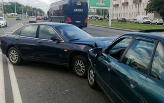 Водитель с 2,2 промилле алкоголя устроил аварию на Партизанском проспекте в Минске