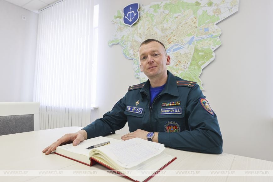 «Тушение пожара может занимать от пары минут до нескольких часов». Работники МЧС из Бреста рассказали о своей службе
