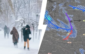 До -21°С. Синоптики предрекли «циклоническую депрессию» в Беларуси. Где «интенсивные осадки», а где «отдохнут» от них? — Видео