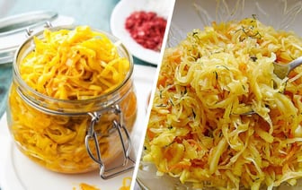 Как приготовить «золотую» квашеную капусту? Добавьте эти 2 приправы — и не пожалеете — Полезно