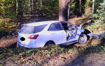 В Свислочском районе водитель попал в ДТП и сгорел заживо в собственном авто