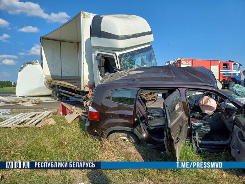 Страшное ДТП произошло в Могилёвской области: трое погибших
