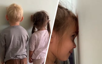 «Тебе не стыдно?» —  Белоруска пожаловалась на мужа, который выдал детям 5 рублей и поставил к стене. Зачем? — Видео