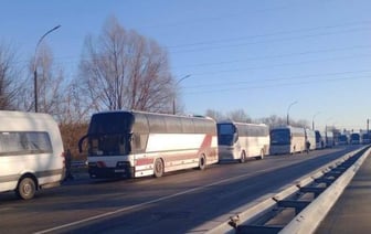 Ситуация у КПП «Брест» сложная: огромные очереди из легковушек и автобусов