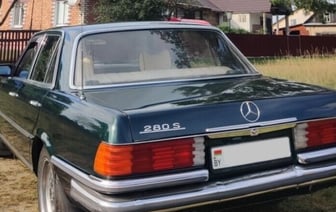 Сколько просят за хорошо сохранившийся 48-летний Mercedes W116 в Беларуси