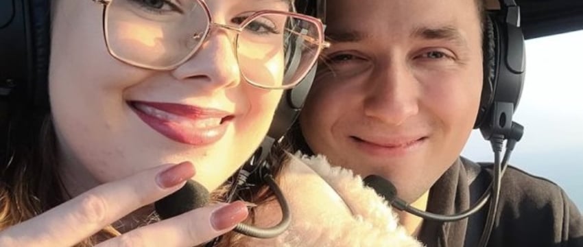 Парень в Польше устроил незабываемое предложение, впечатлив свою возлюбленную креативным способом