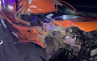 Соляная кислота разлилась на дорогу в результате ДТП в Брестской области