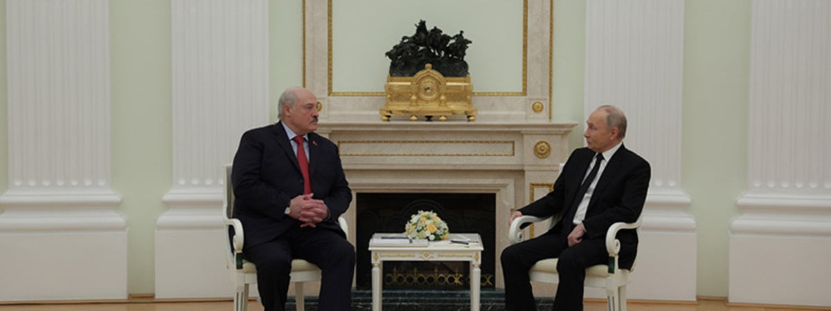 Лукашенко и Путин поговорили о том, как не будут нападать на страны Запада