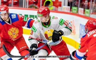 Поражение Белорусской сборной хоккеистов от России 25