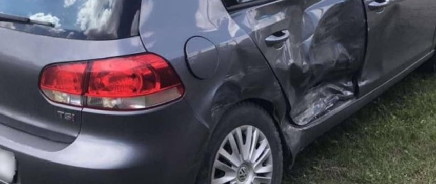 В Кобрине водитель Volkswagen не уступила дорогу микроавтобусу с пассажирами