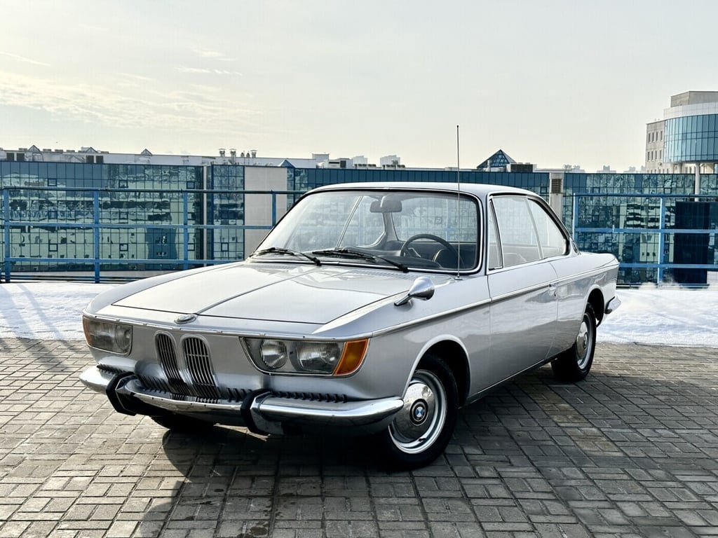 В Беларуси продают эксклюзивное купе BMW 1967 года