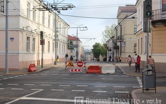 Ограничения на улицах в Гродно на День Победы