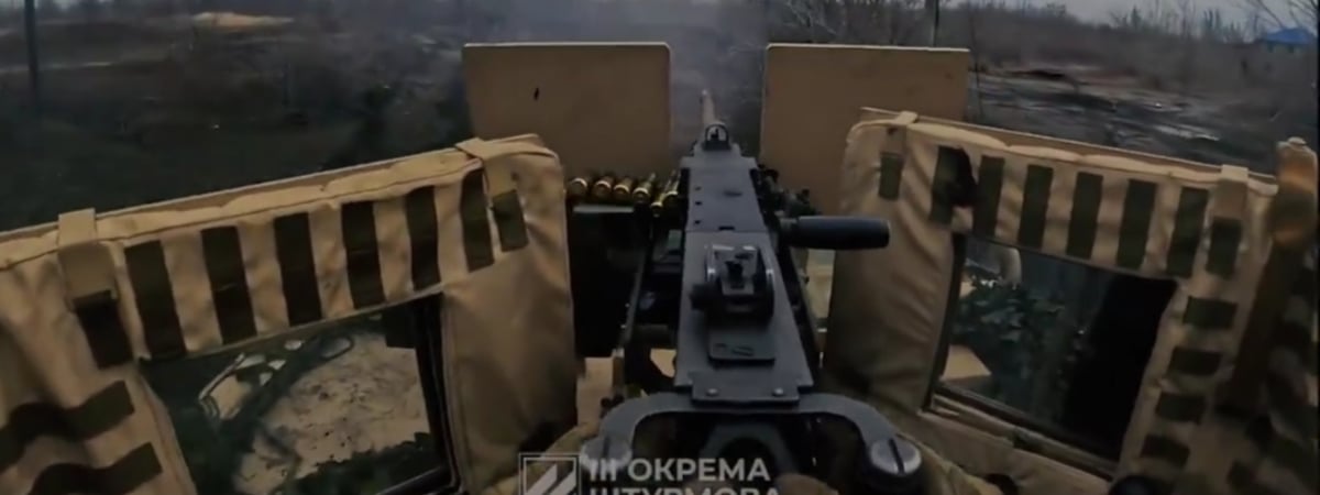 Украинские штурмовики показали, как прикрывали отступление из Авдеевки — Видео