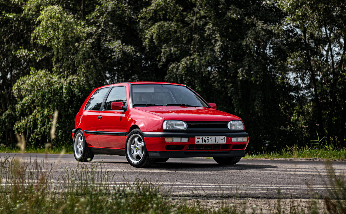 Риелтор из Бреста без ума от старенького VW Golf III