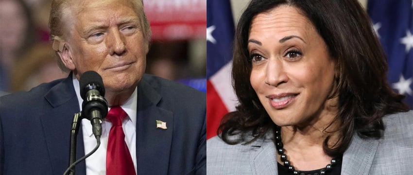 Камала Харрис опережает Дональда Трампа на 4 балла в 3 колеблющихся штатах: опрос