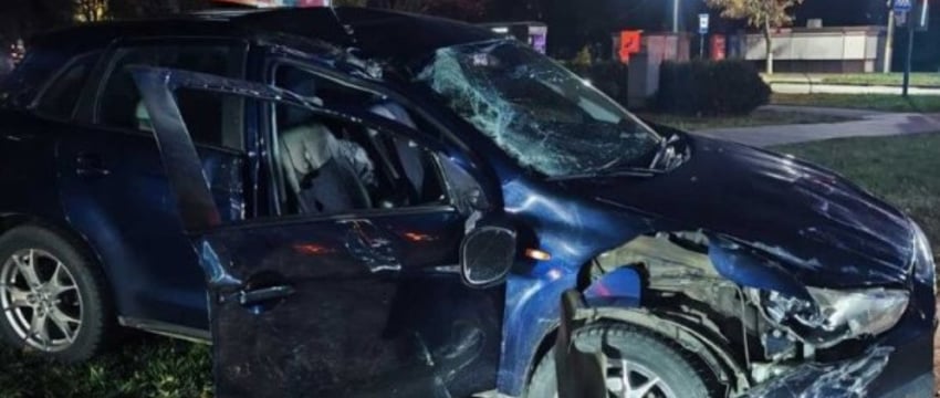 Перестроение обернулось аварией: три автомобиля столкнулись в Пинске