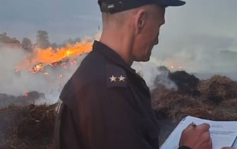 В Беларуси погиб ребенок – тело нашли в сгоревшей соломе