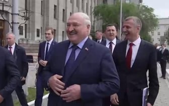 Визит Лукашенко на Иркутский авиационный завод