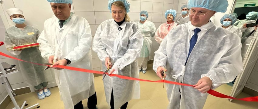 Обновленную операционную открыли в больнице СМП г. Бреста