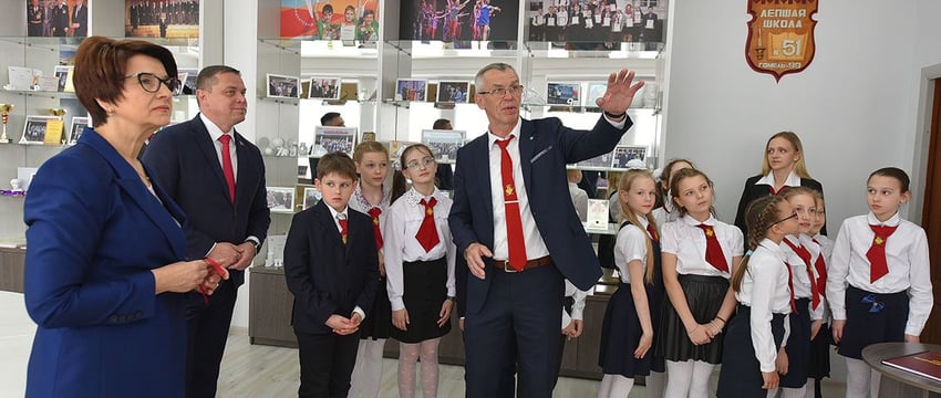 Открытие музея истории в Гомеле