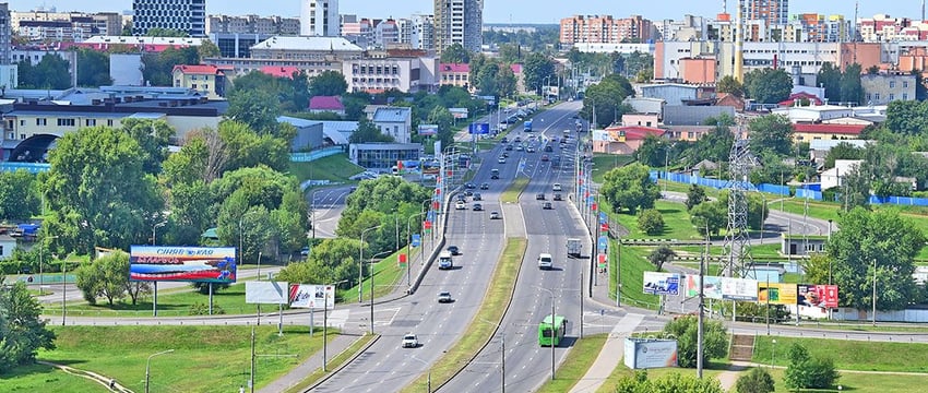 Оцените вид из окна в первом «небоскребе» Гомеля