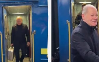 Шольц впервые за 2,5 года приехал в Киев и объявил о новой помощи