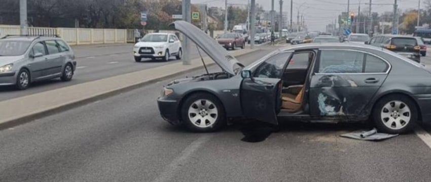 Поврежден автомобиль BMW — Подробности ДТП в Бресте на Московской