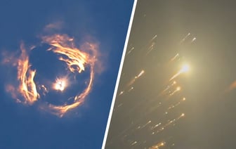 SpaceX потеряла вторую ракету Starship за год. Американцы поделились видео «звёздного дождя» после взрыва — Видео