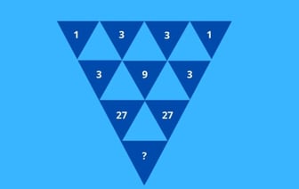 Эта головоломка с треугольниками проверит вашу логику. Сможете найти число под вопросом? — Фото