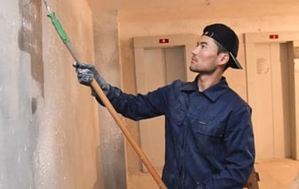 В Барановичском стройтресте № 25 трудятся строители из Туркменистана