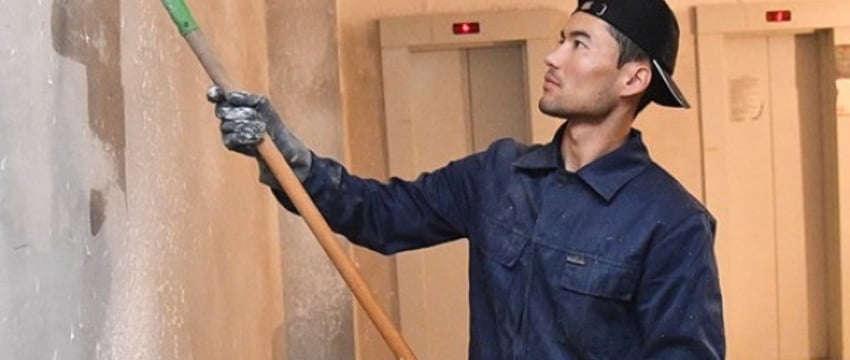 В Барановичском стройтресте № 25 трудятся строители из Туркменистана