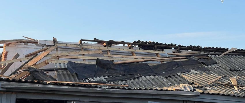 В Гомеле горел склад. Причиной мог стать сбитый беспилотник