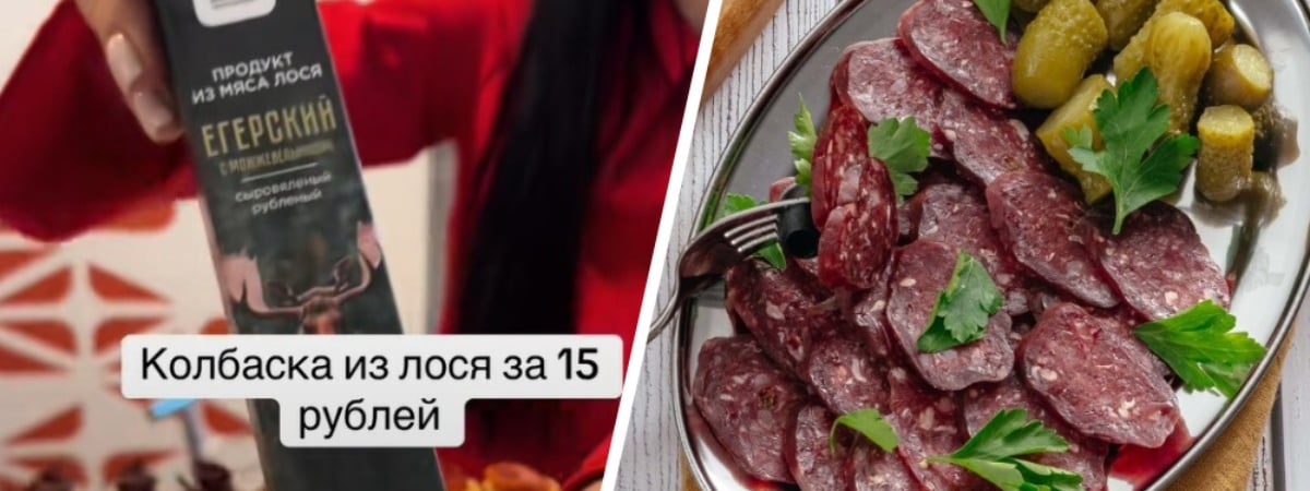 «Откуда мясо?» — Колбаса из лося вызвала споры среди белорусов. Сколько стоит? — Видео