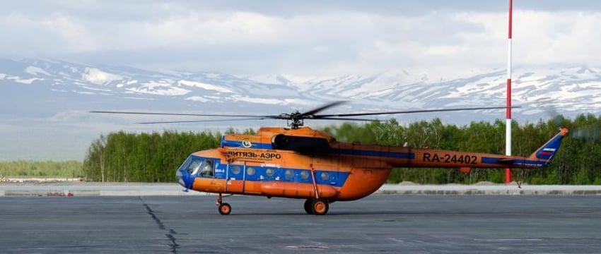 На Камчатке пропал вертолет Ми-8. На борту могут быть 22 человека