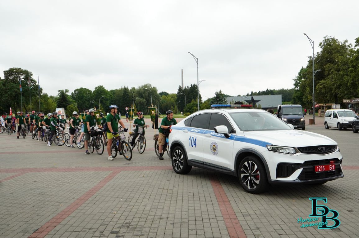 Православный велопробег стартовал от стен Брестской крепости