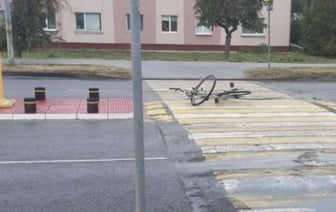 Брестчанка сбили велосипедиста в Кобрине
