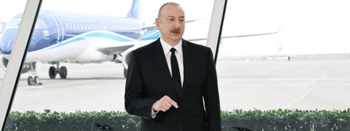 Ильхам Алиев: Мы можем абсолютно открыто сказать, что самолет был сбит Россией