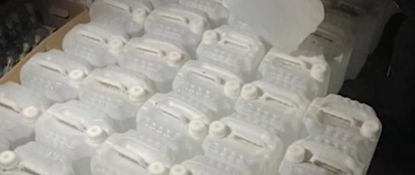 У жителя Бреста нашли крупную партию суррогатного алкоголя