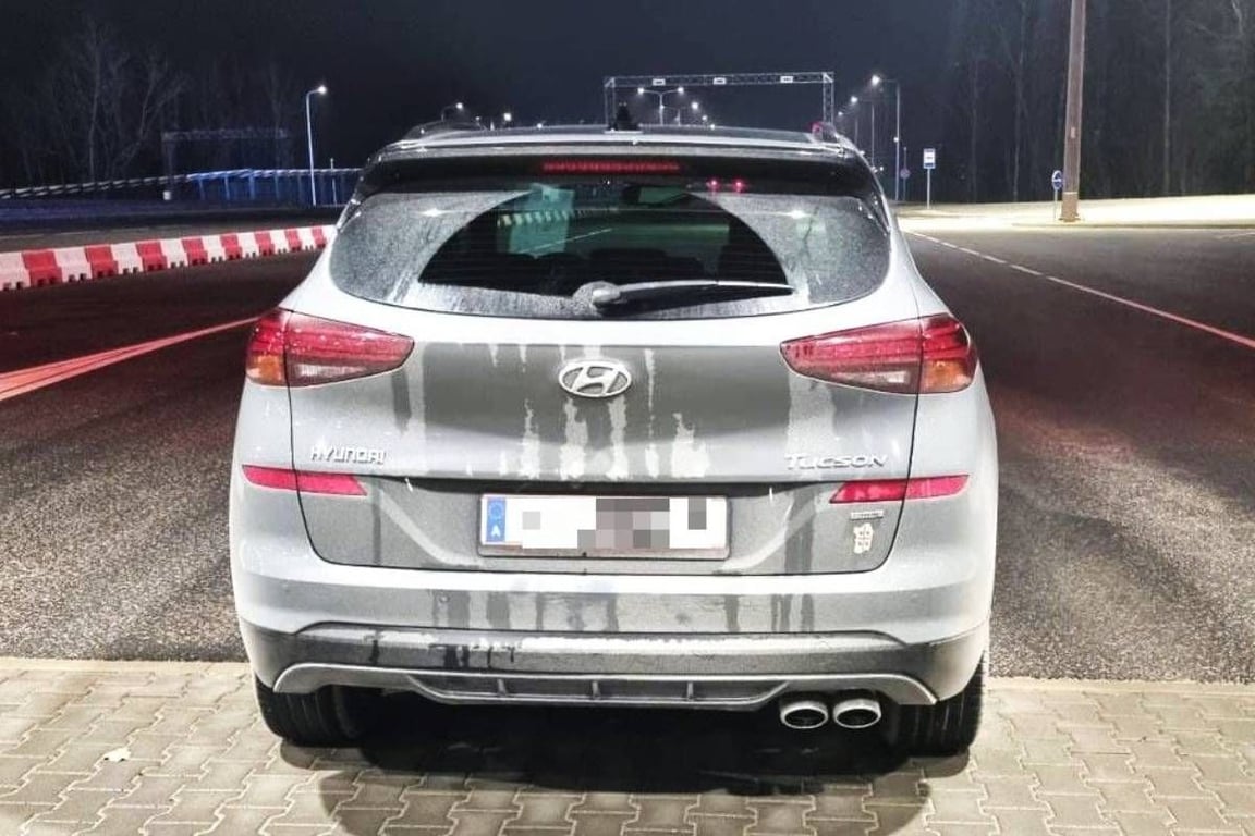 Белоруса за рулем Hyundai Tucson не выпустили из Литвы. Вот причина