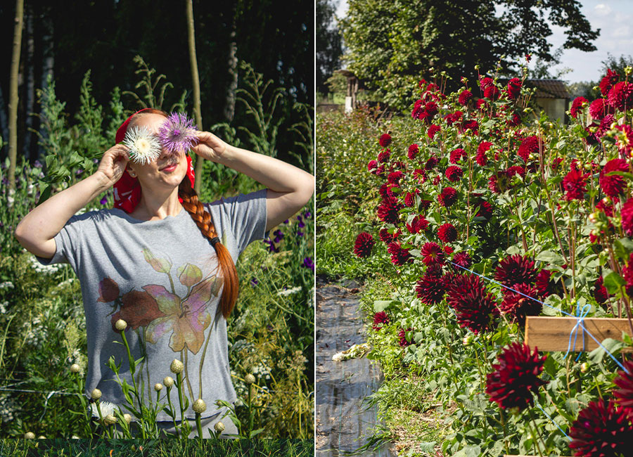 Уже на обложке Vogue: как белоруска содержит собственную цветочную ферму