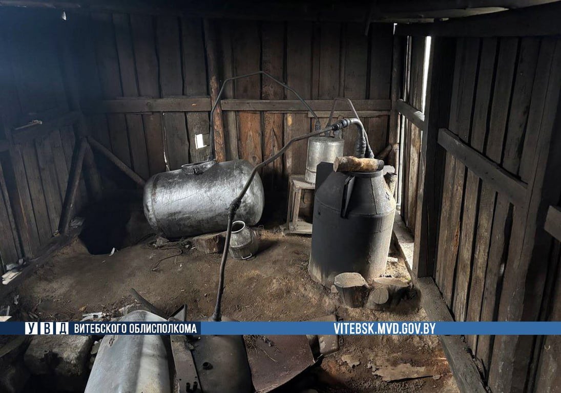 Лабораторию по производству крафтового алкоголя накрыла милиция в Докшицком районе