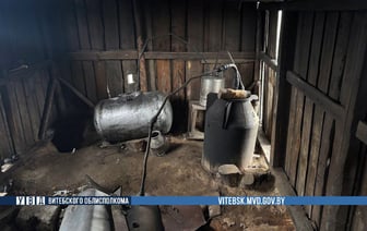 Лабораторию по производству крафтового алкоголя накрыла милиция в Докшицком районе