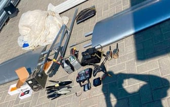 На границе с Польшей белорусские пограничники обнаружили тайник с частями дронов