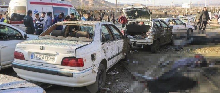 Больше ста человек погибли при теракте в Иране