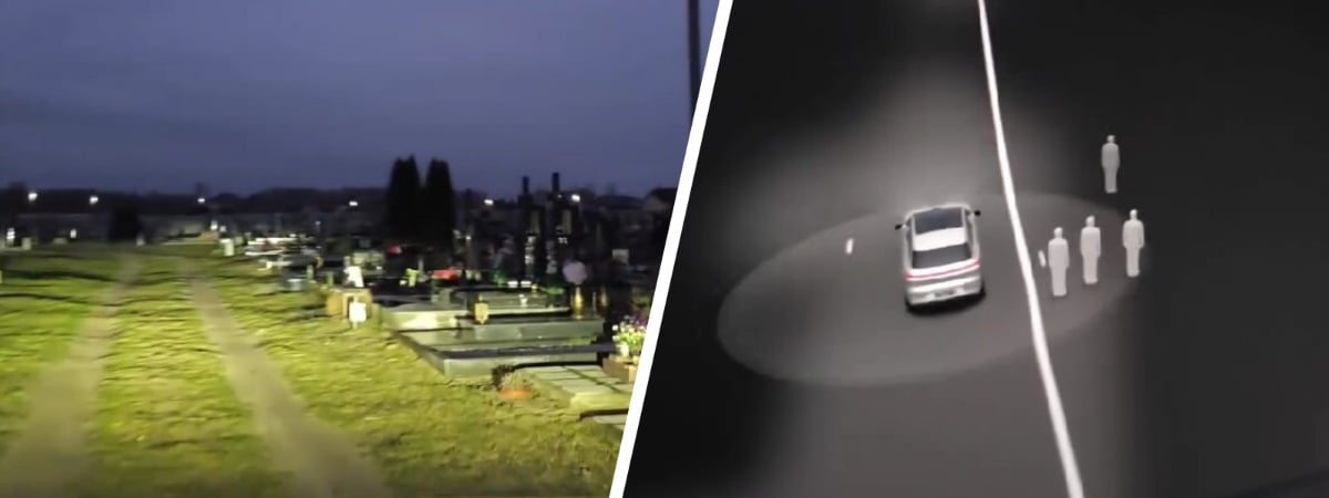 Брестский блогер показал в Instagram, как китайский электрокар «видит призраков» на кладбище — Видео
