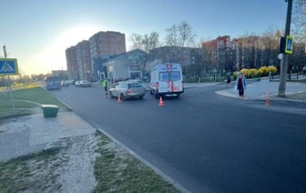 В Бресте автомобиль сбил женщину на переходе