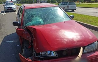 В Бресте Nissan врезался в автомобиль ГАЗ