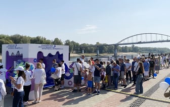 Видели? В Гомеле показали «портал в будущее»